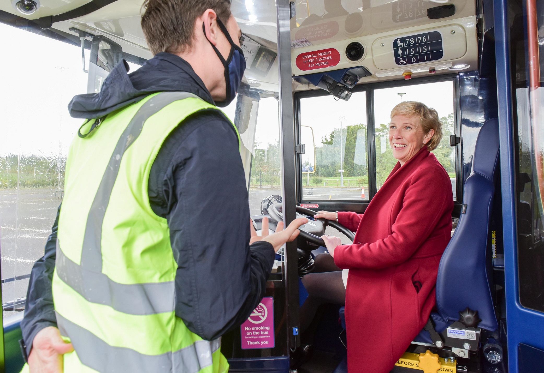 Baroness Vere retains coach and bus ministerial responsibilities