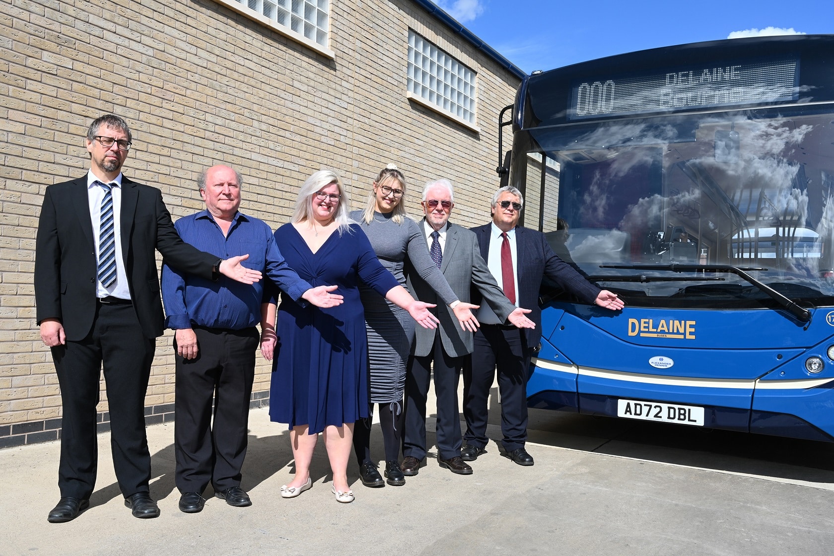 Delaine Buses Alexander Dennis Enviro200