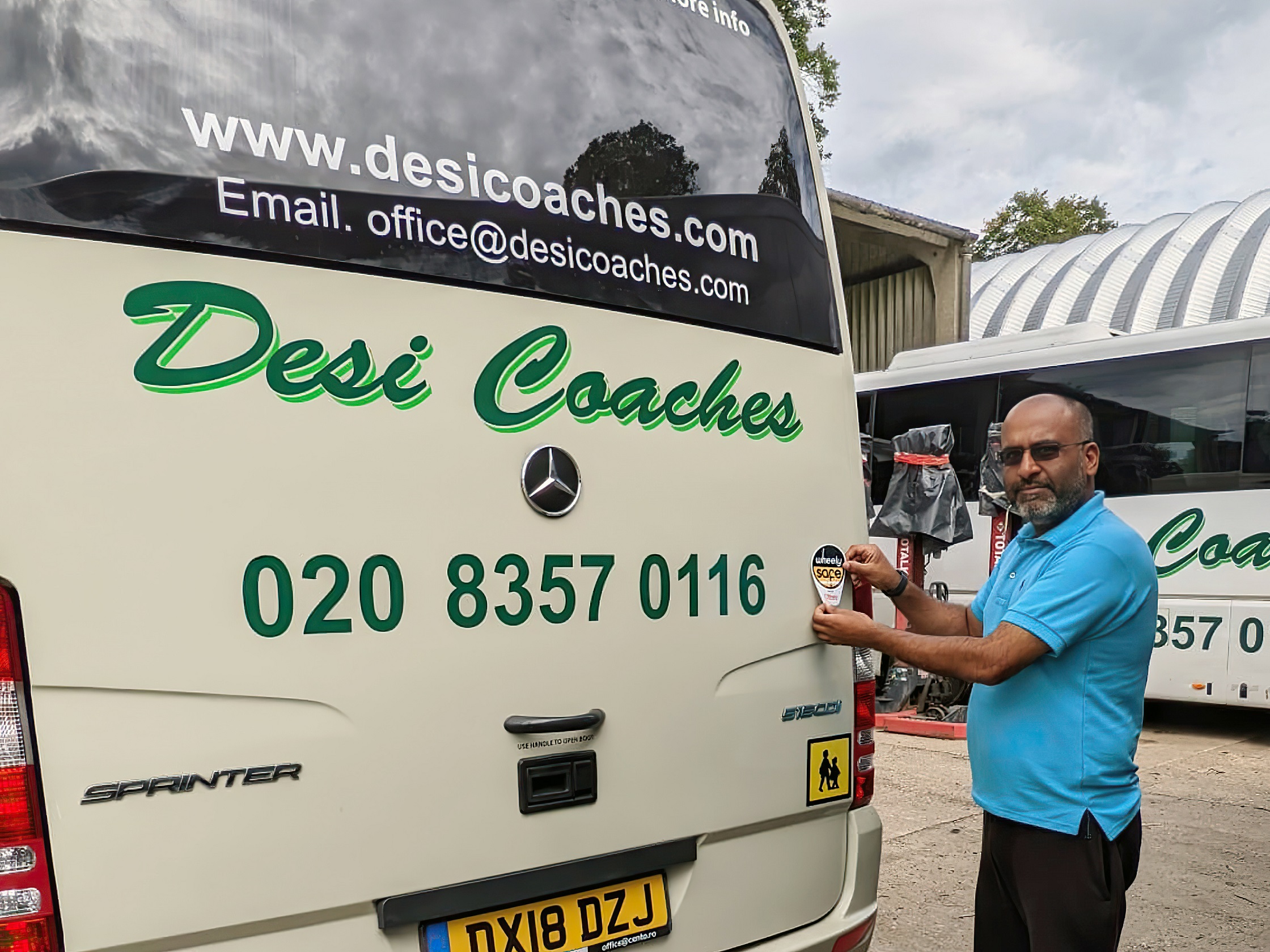 Nilesh Patel of Desi Coaches