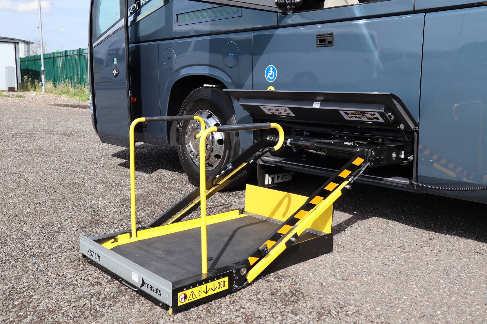 Masats KS7 lift on Irizar i6S Efficient