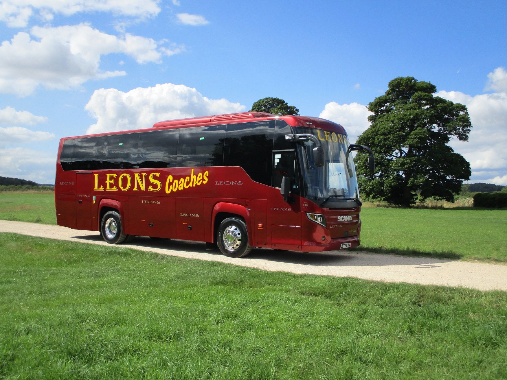 Scania Touring for Leons Travel Group