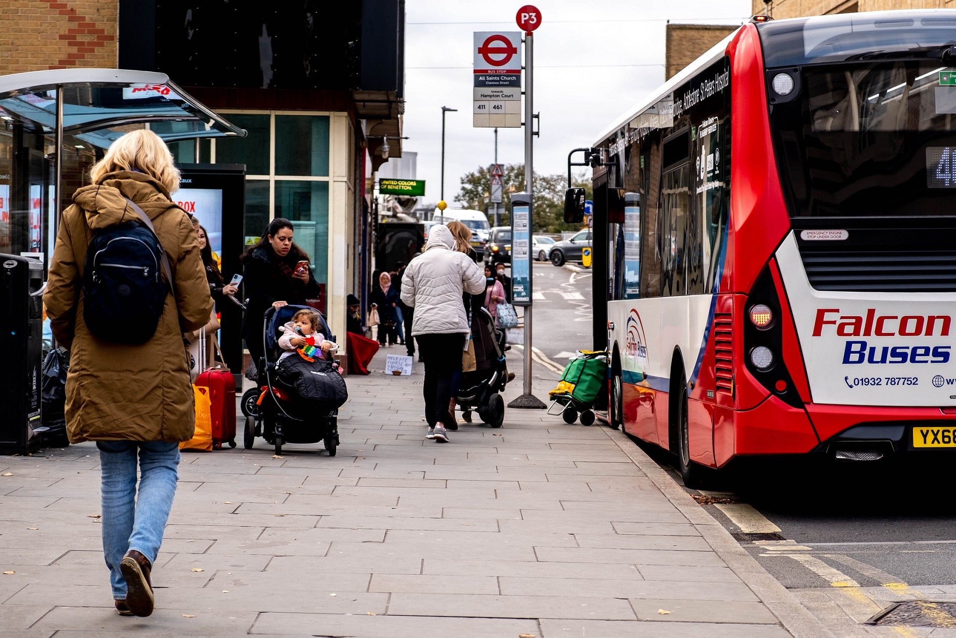 survey bus use England