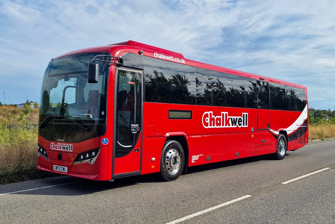 Volvo B8R Plaxton Leopard for Chalkwell Coach Hire