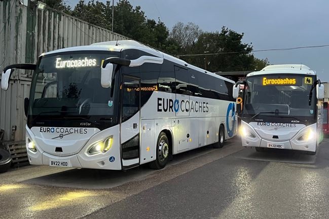 Volvo B11R MCV Evotor pair for Eurocoaches