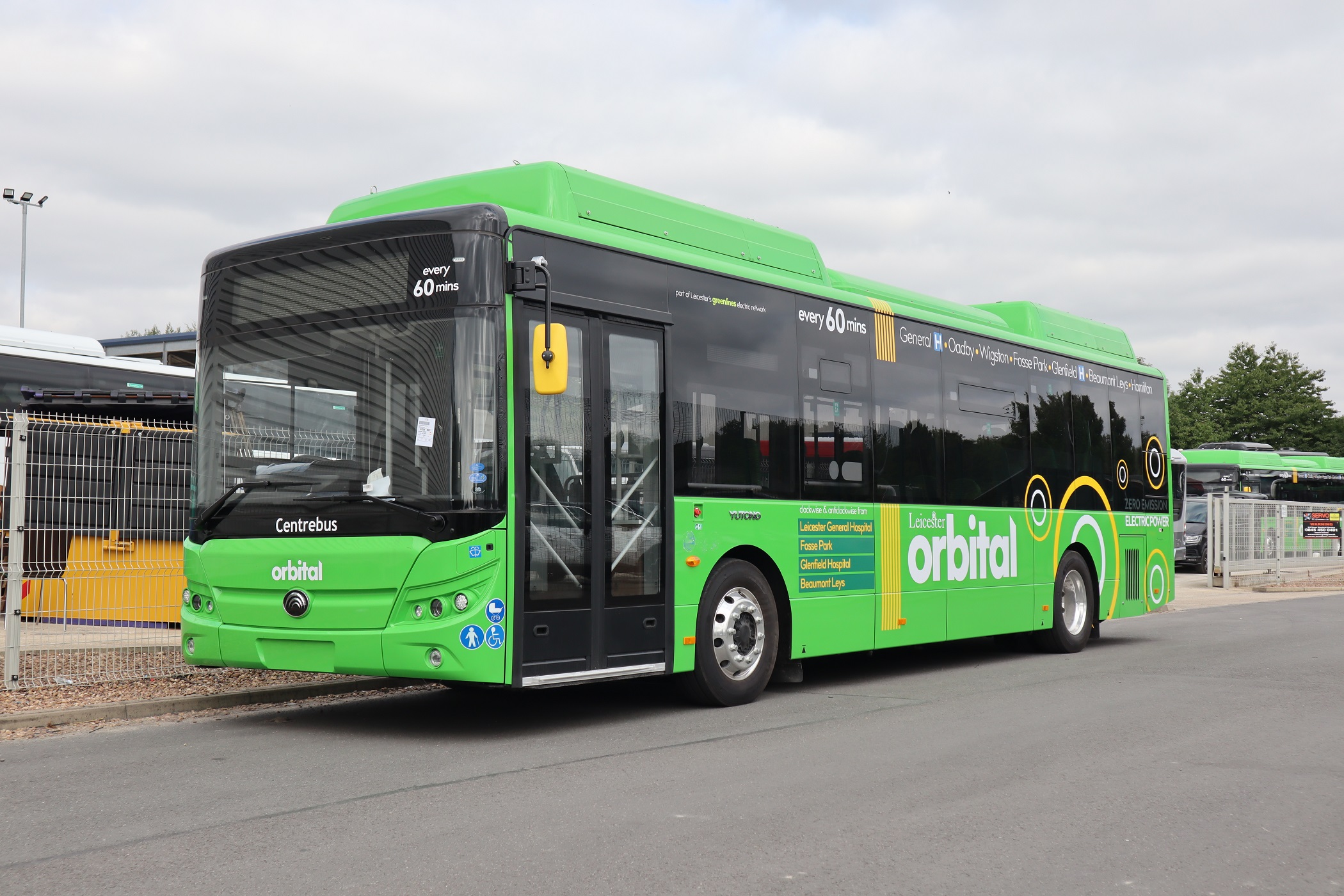 Leicester City Council and Centrebus get first ZEBRA funded buses