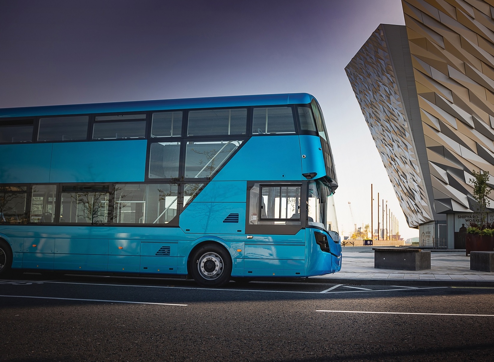 Wrightbus StreetDeck Electroliner with Voith Electrical Drive System