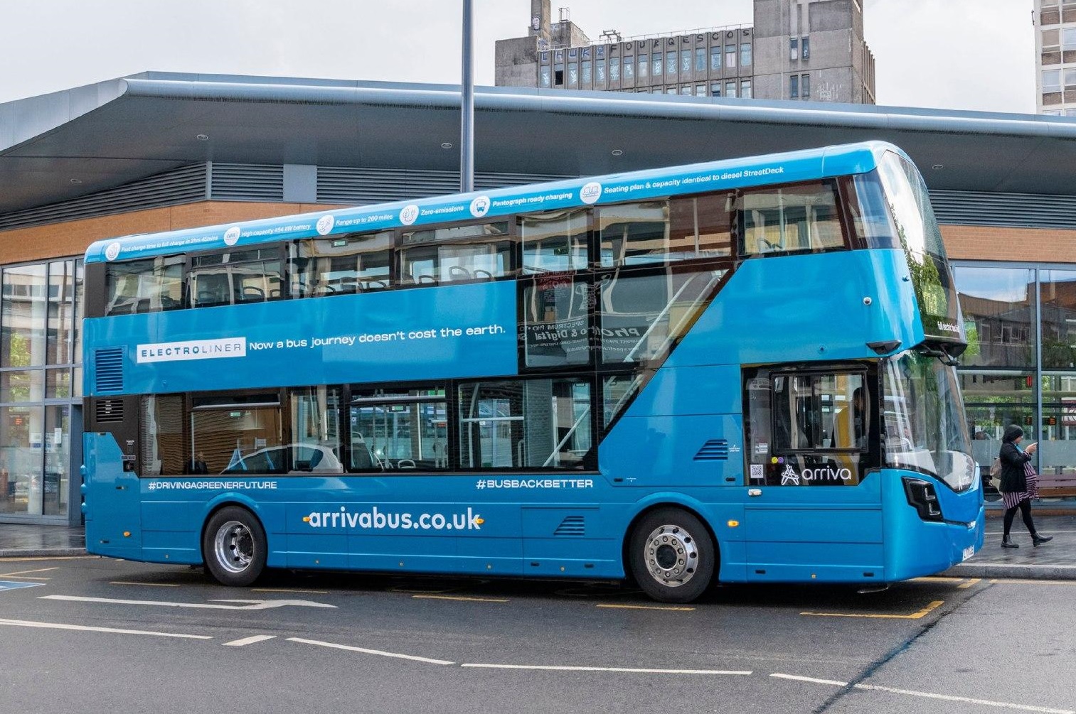 Arriva Midlands and Metroline order Wrightbus StreetDeck Electroliner