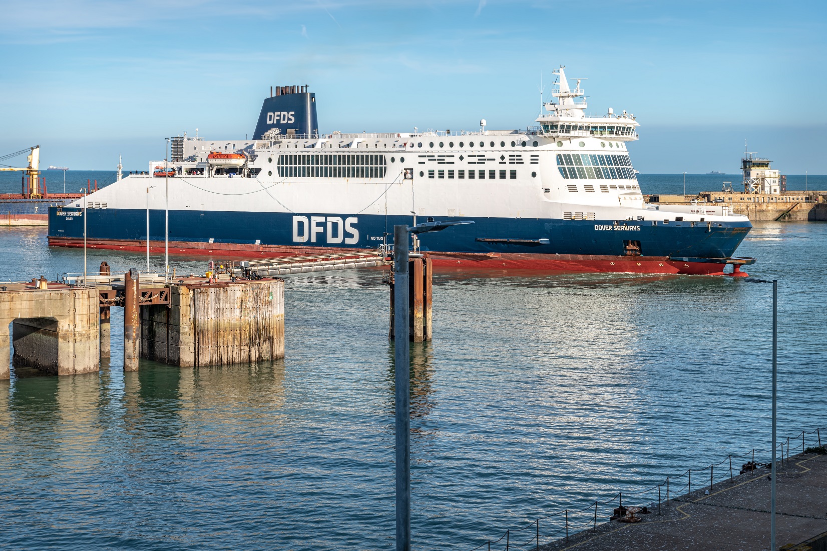 DFDS app coach functionality to reduce check in times