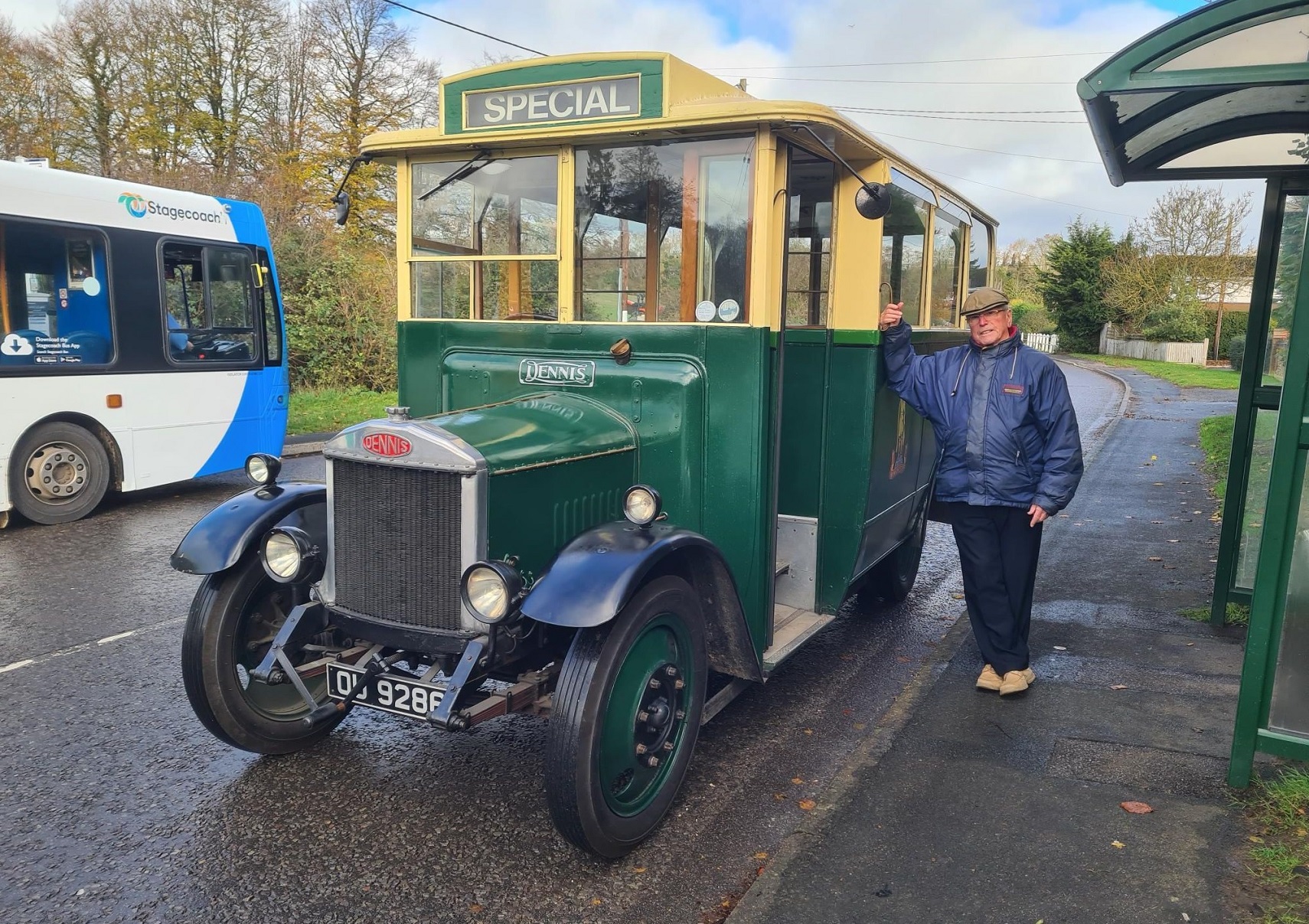 Friends of King Alfred Buses Dennis single decker