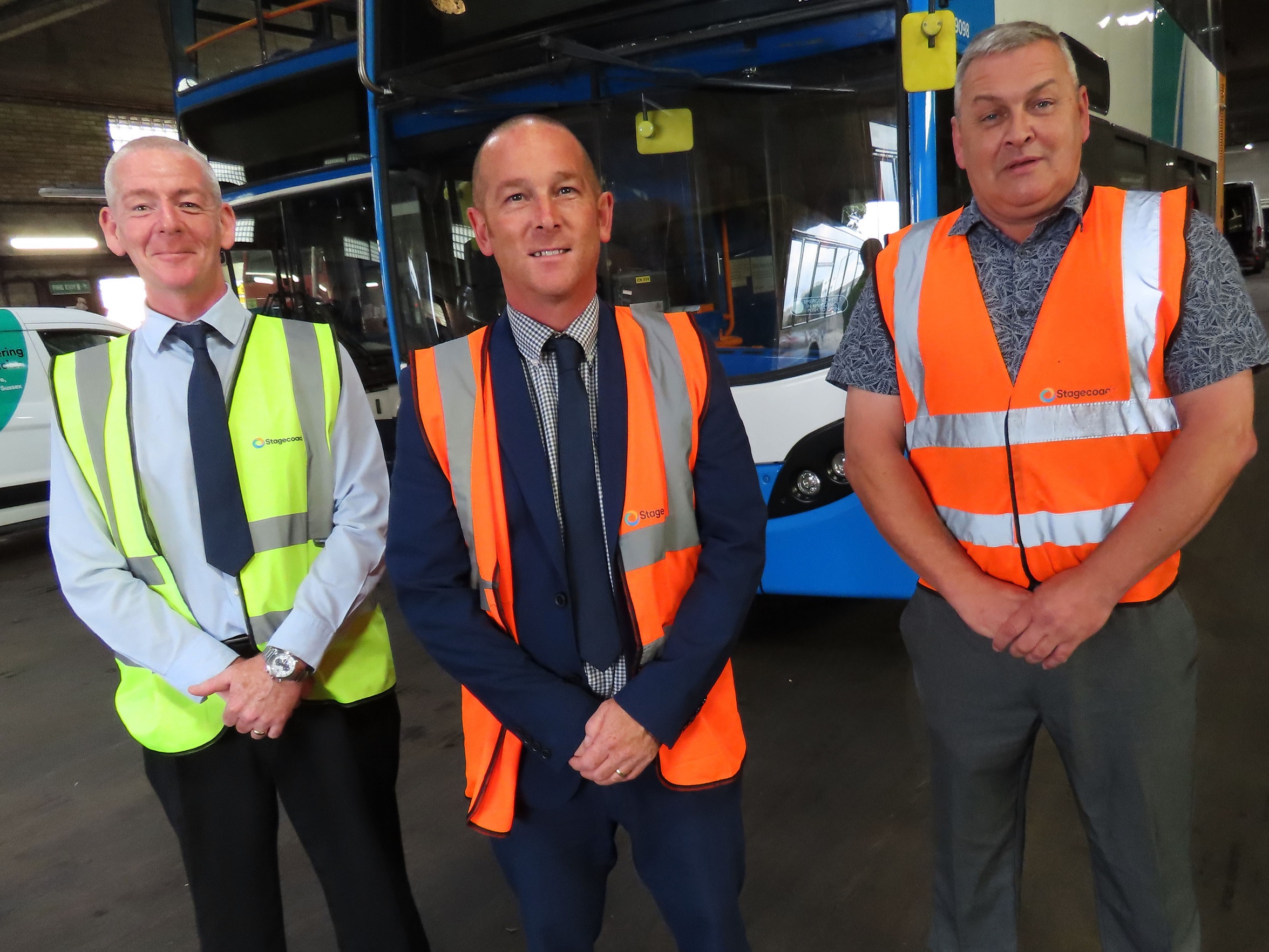 Stagecoach South makes Engineering Manager appointments