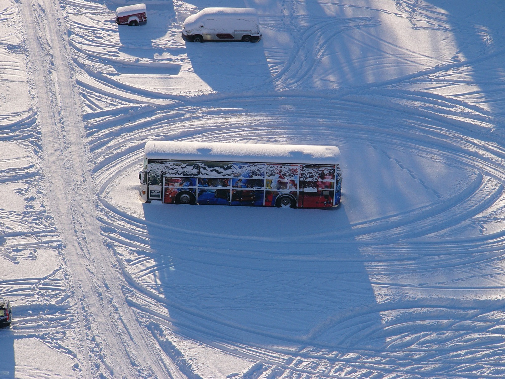 A coach operator Christmas carol