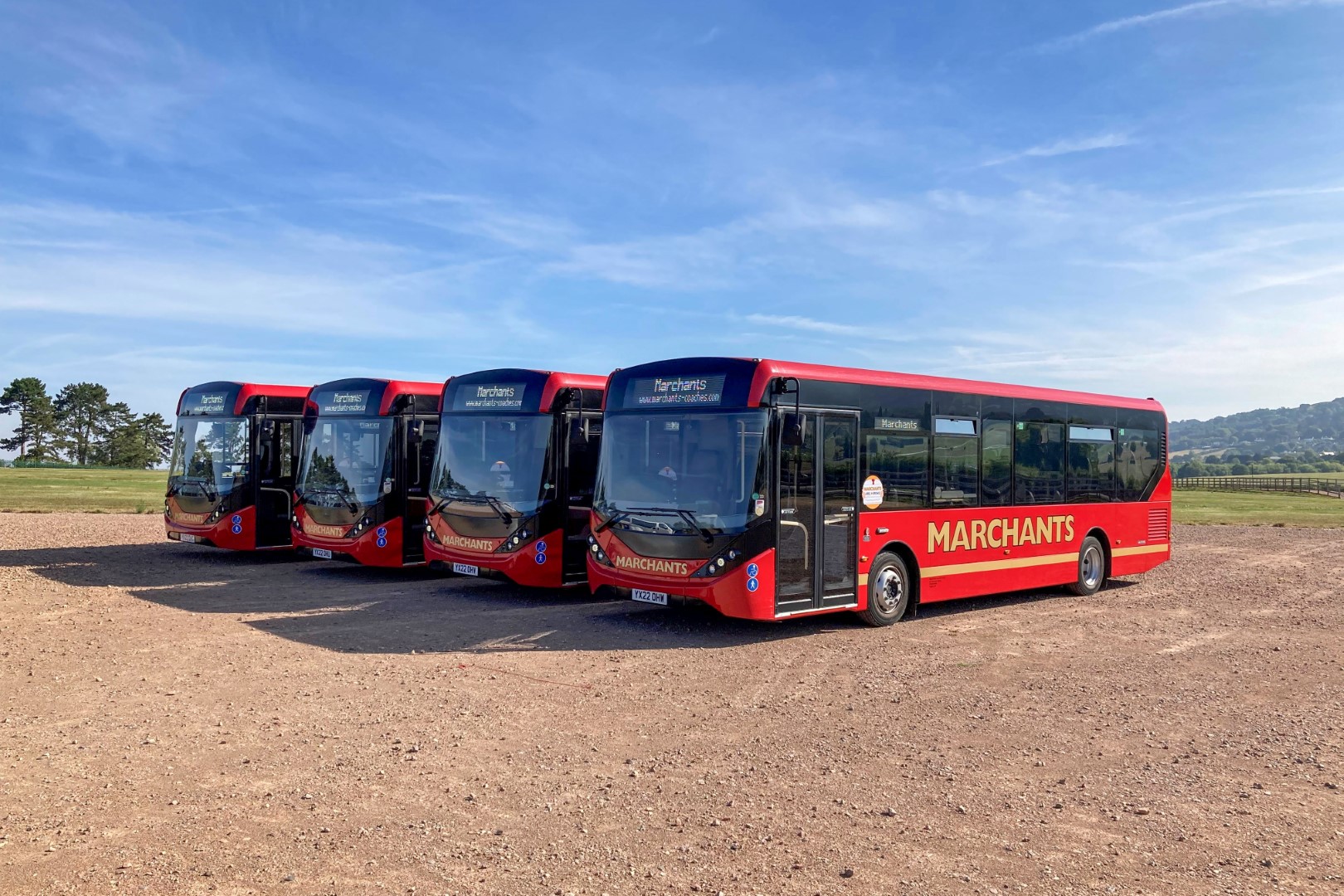 Marchants Coaches takes four Alexander Dennis Enviro200s