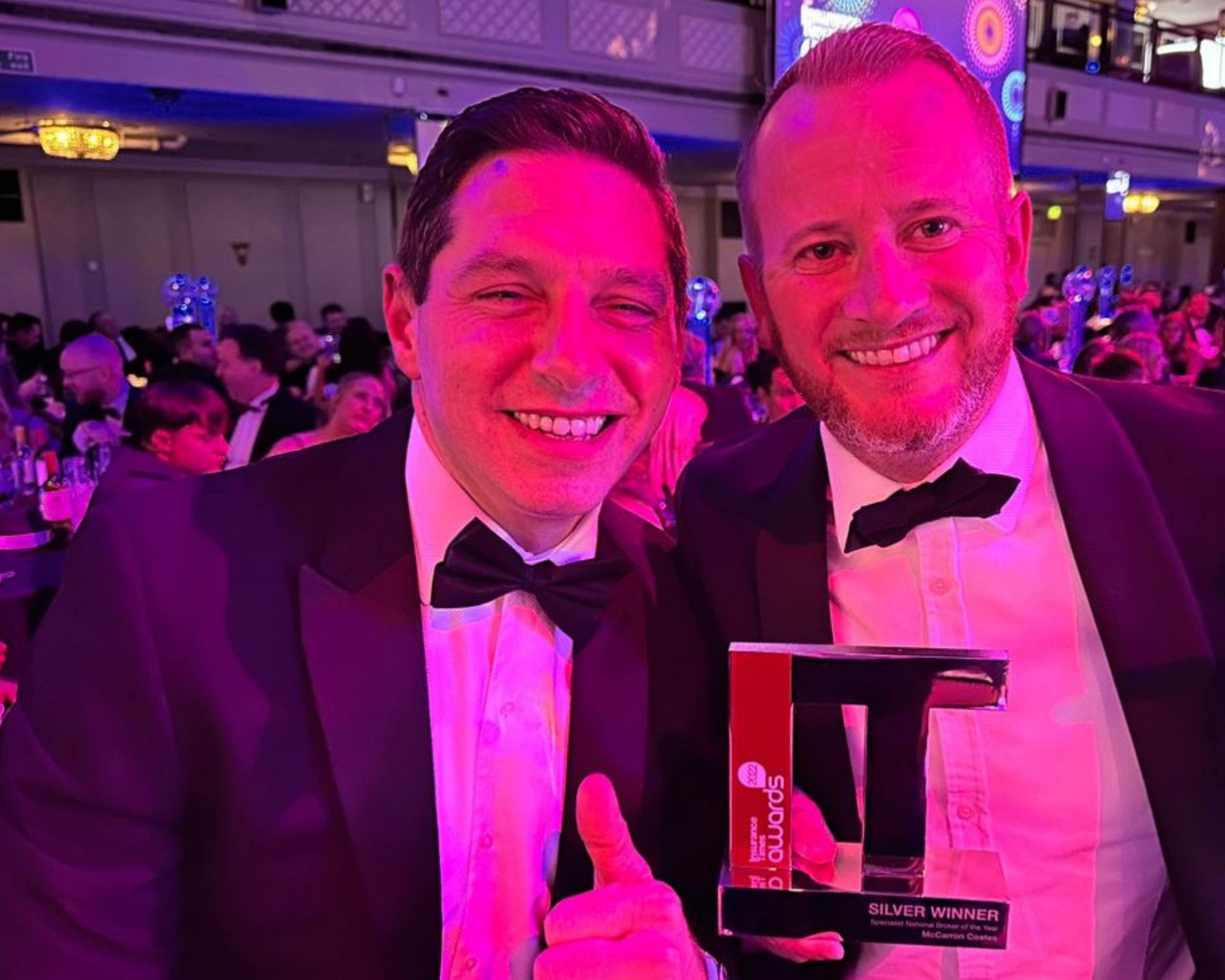 McCarron Coates wins at Insurance Times Awards 2022