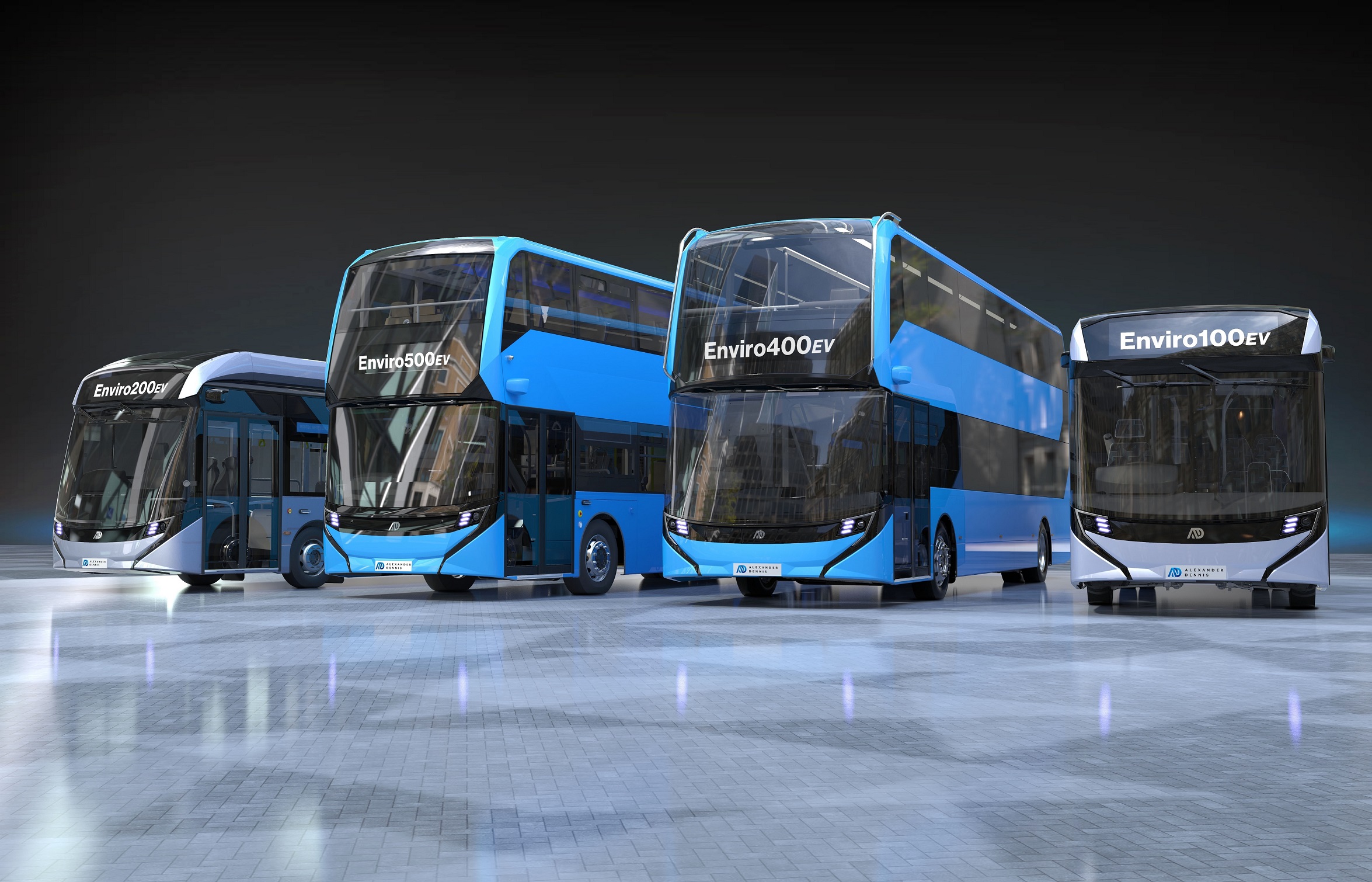 Electric bus range lineup