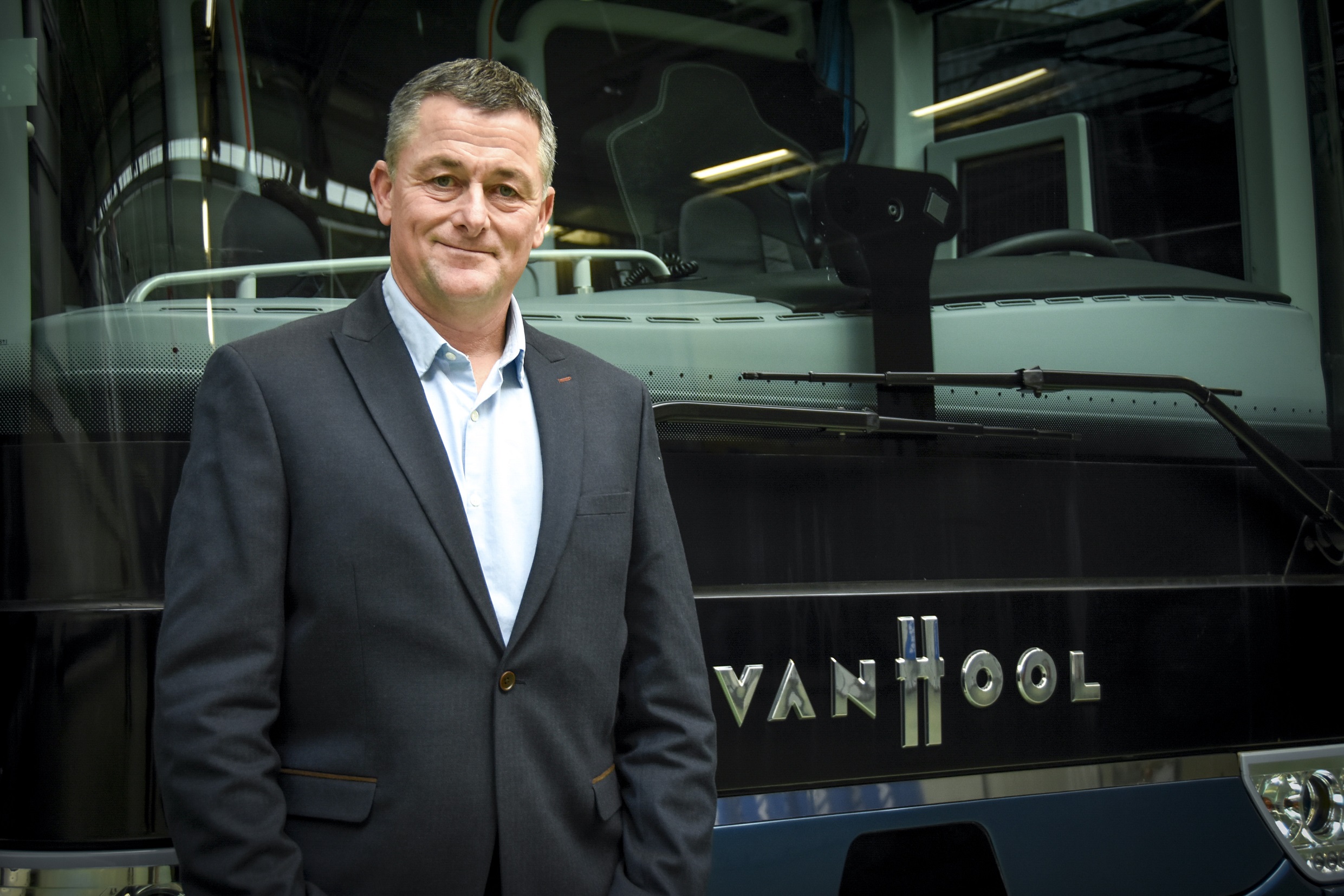 Van Hool UK Regional Sales Representative David Porter