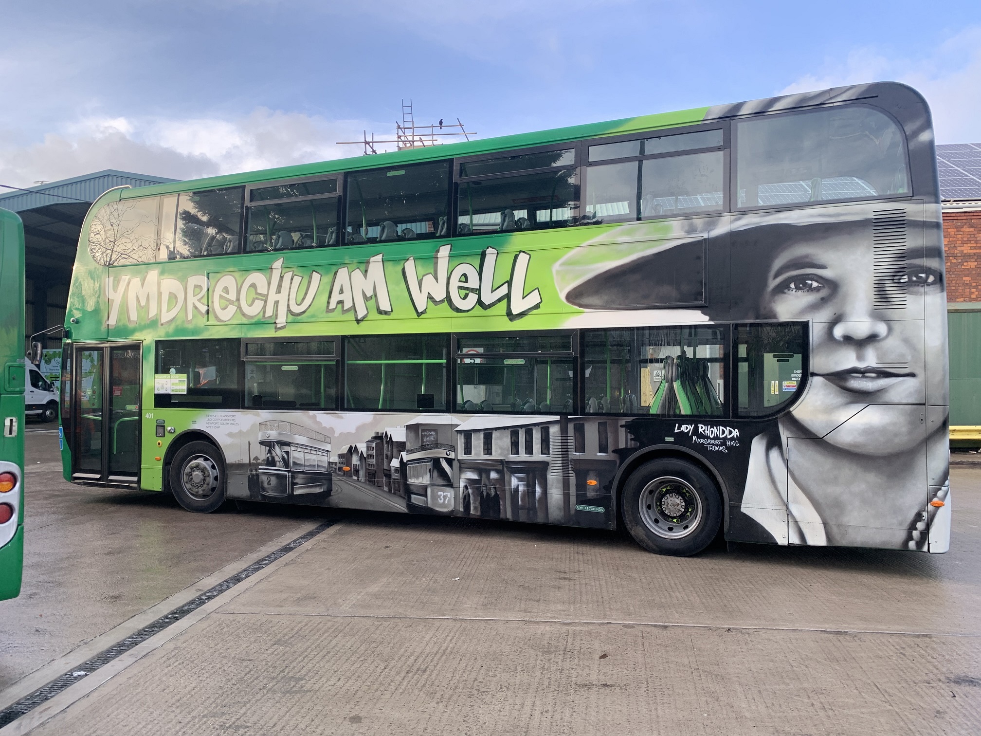 Newport Transport bus in scheme to honour city history