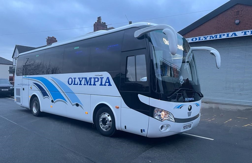 Yutong TC9 for Olympia Travel of Hindley