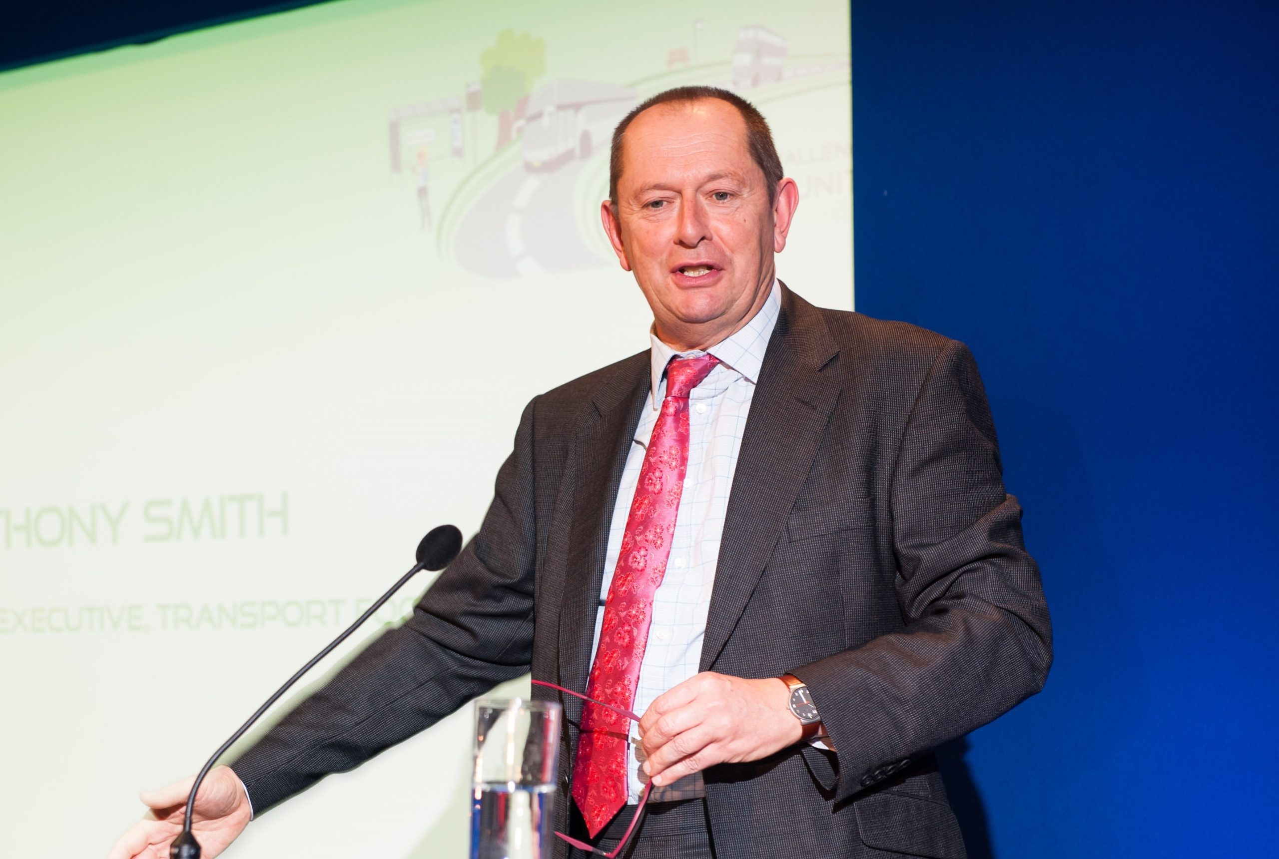 A photo of Anthony Smith, Chief Executive of Transport Focus