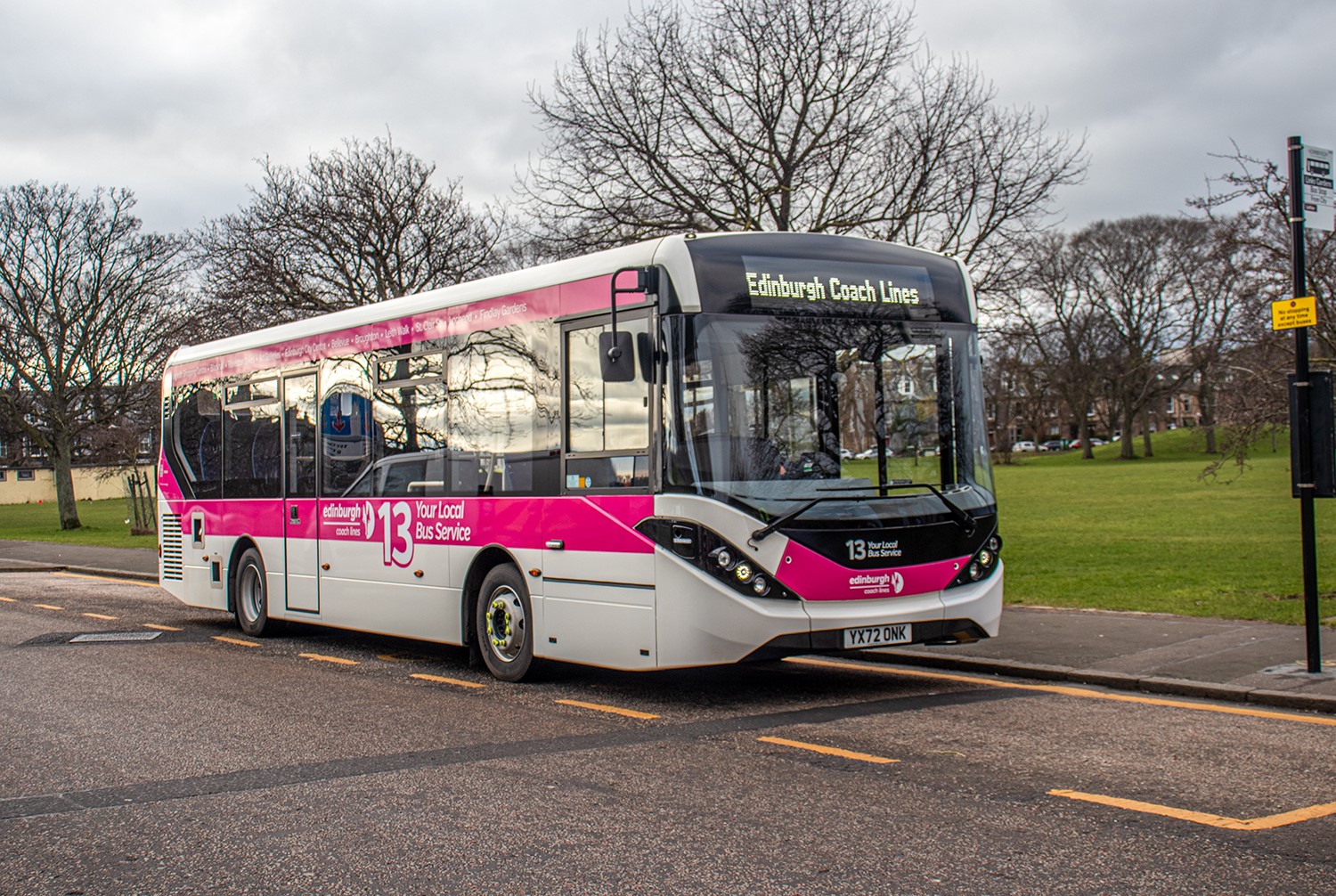 Alexander Dennis Enviro200 for Edinburgh Coach Lines