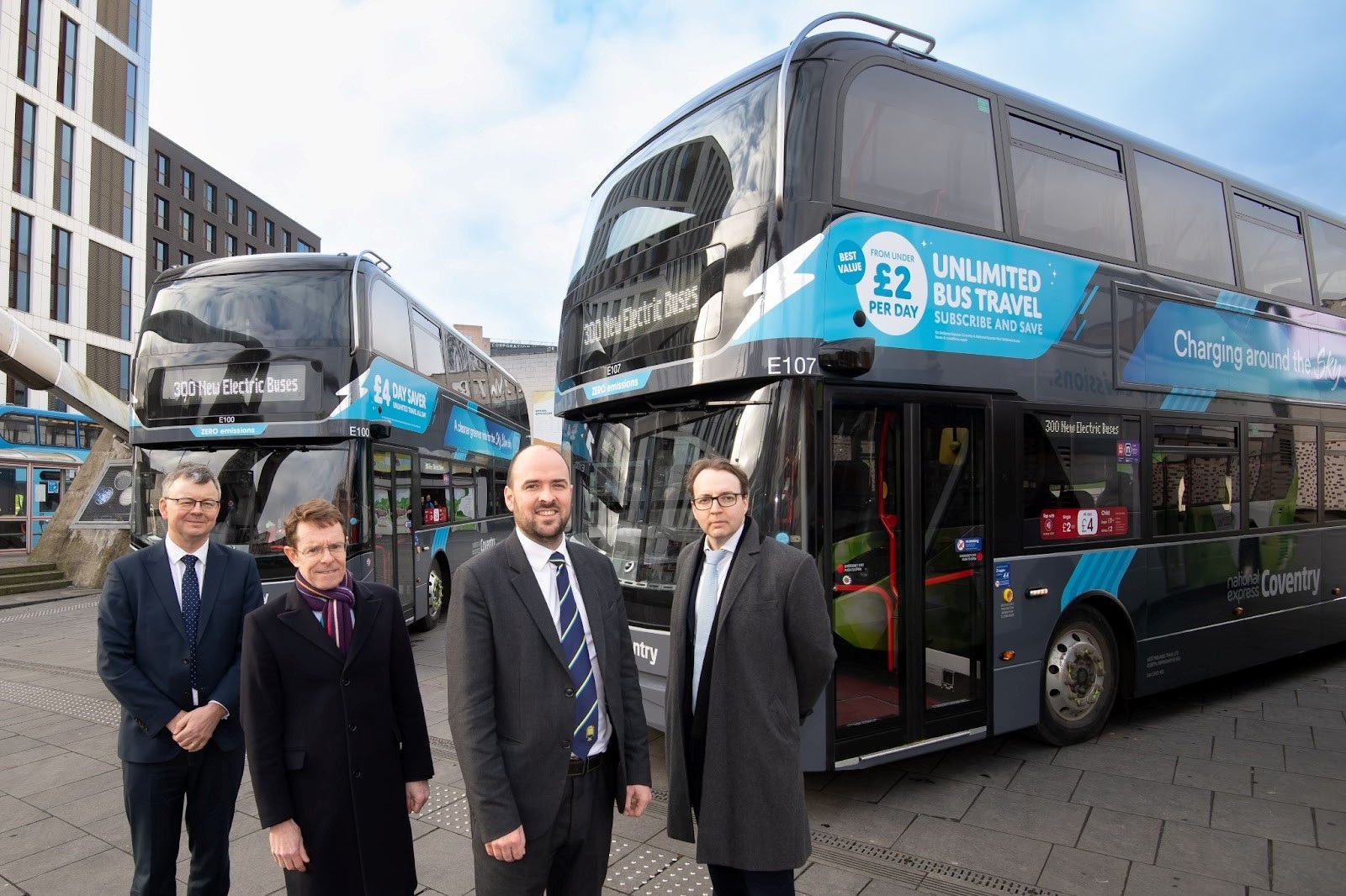 300 strong electric bus order order placed by National Express West Midlands