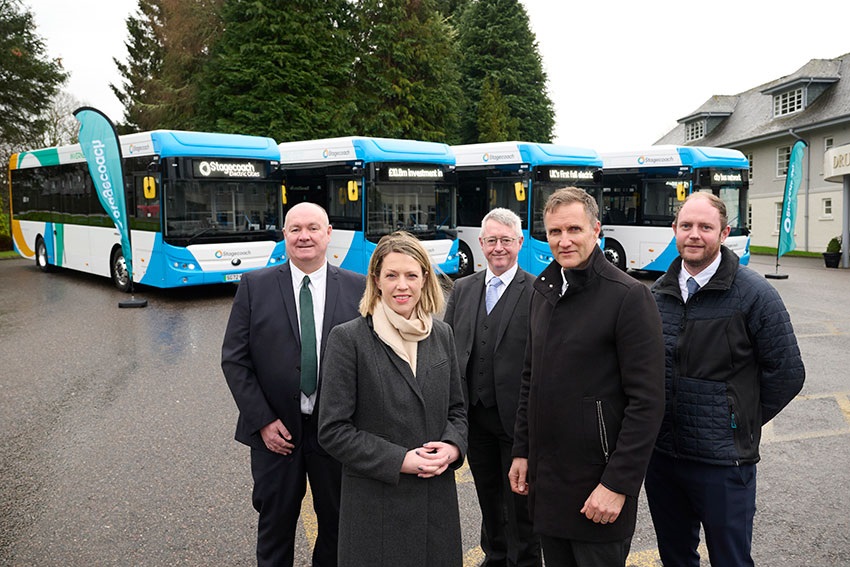 Stagecoach Inverness Yutong fleet in Inverness