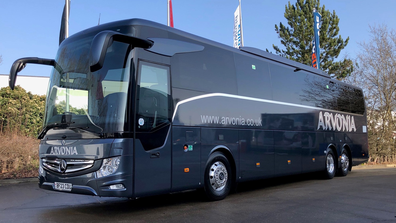 Mercedes Benz Tourismo for Clynnog and Trefor