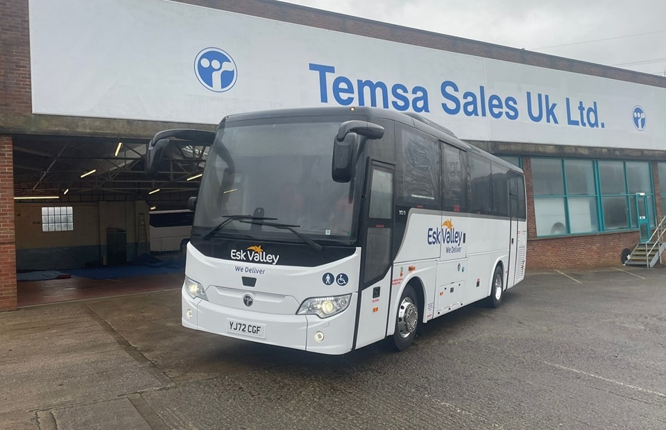 Esk Valley Coaches Temsa MD9 PSVAR