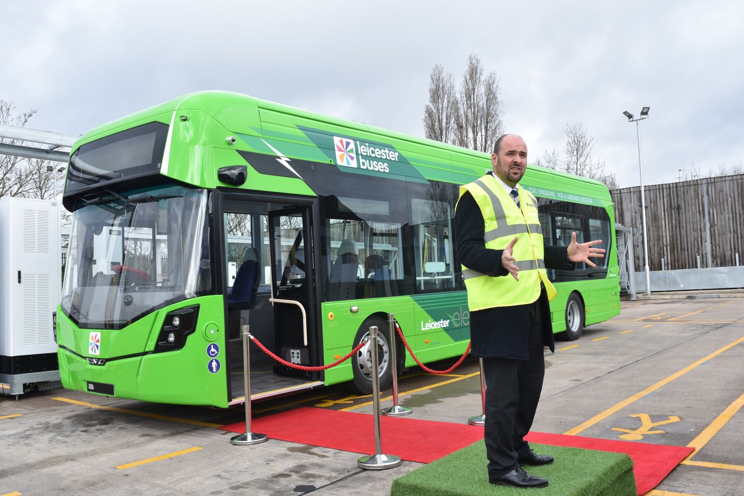 First leicester bus richard holden