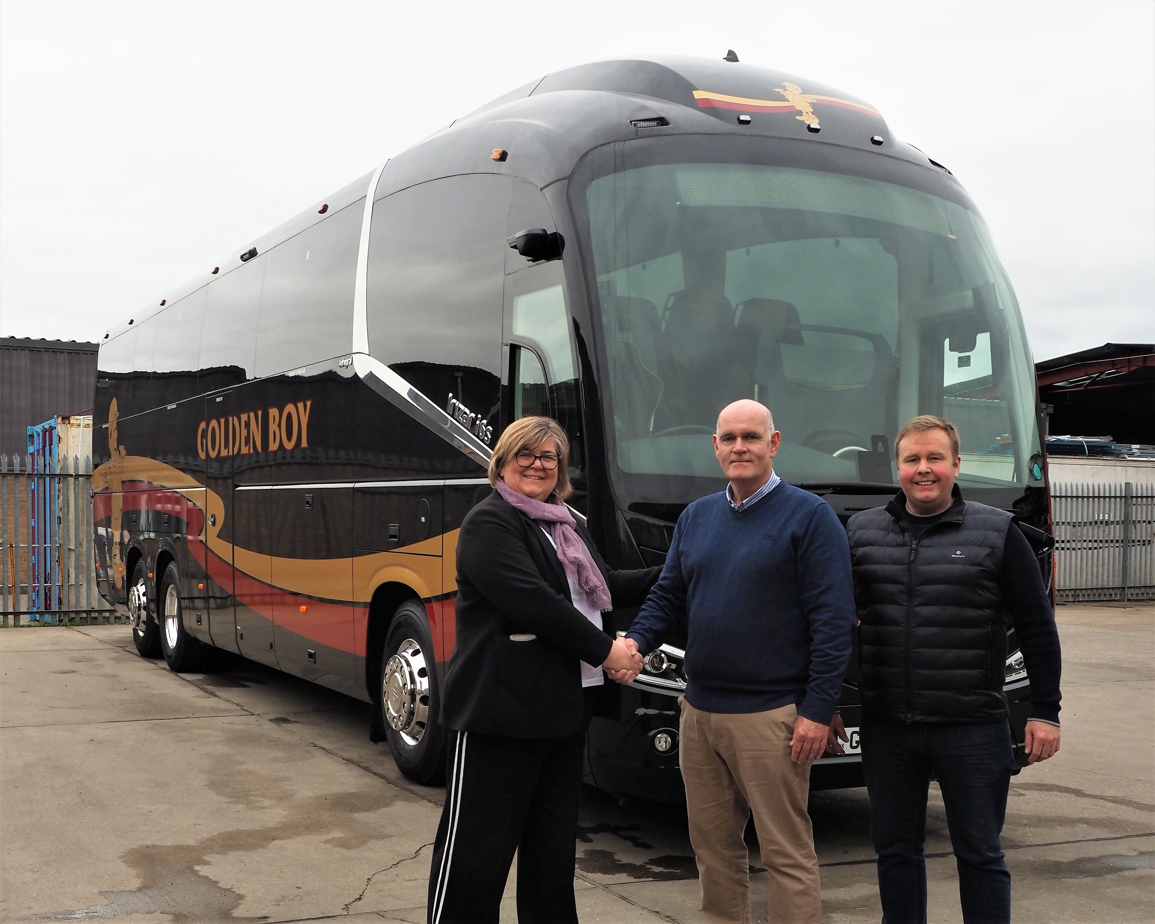 Golden Boy Coaches takes Irizar i6S Efficient integral