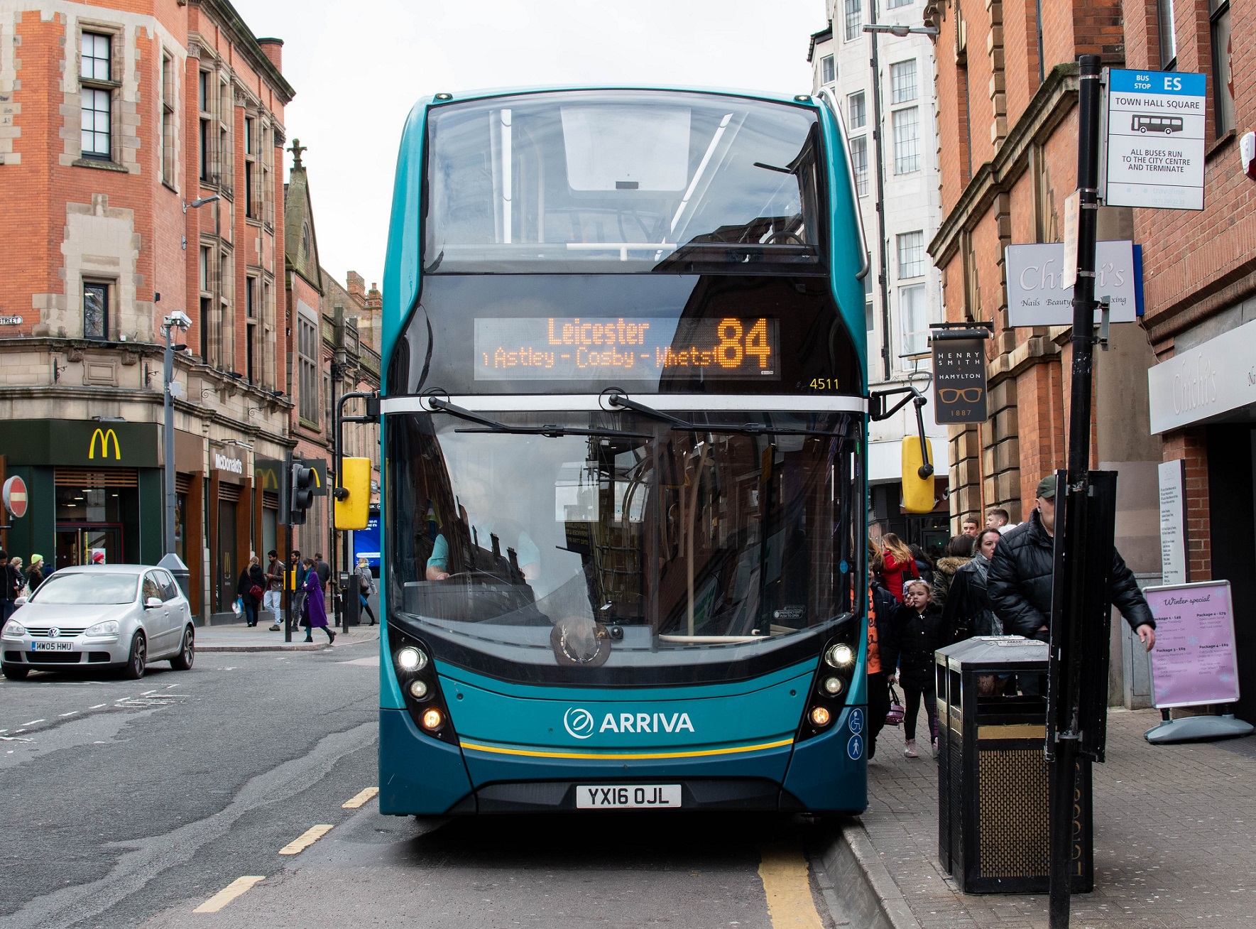 Leicester bus partnership works involves all city operators