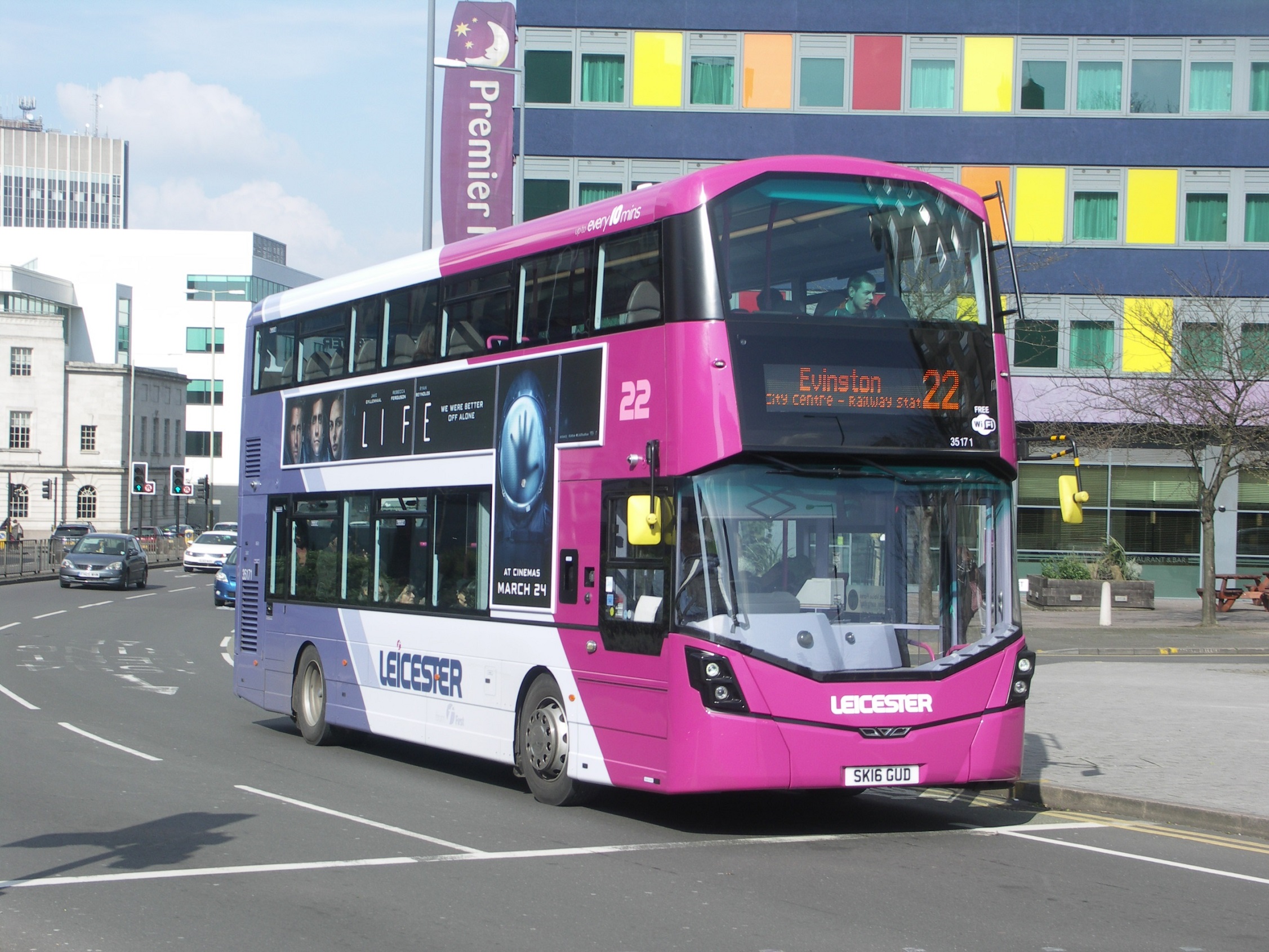 First Bus Wrightbus StreetDeck double decker