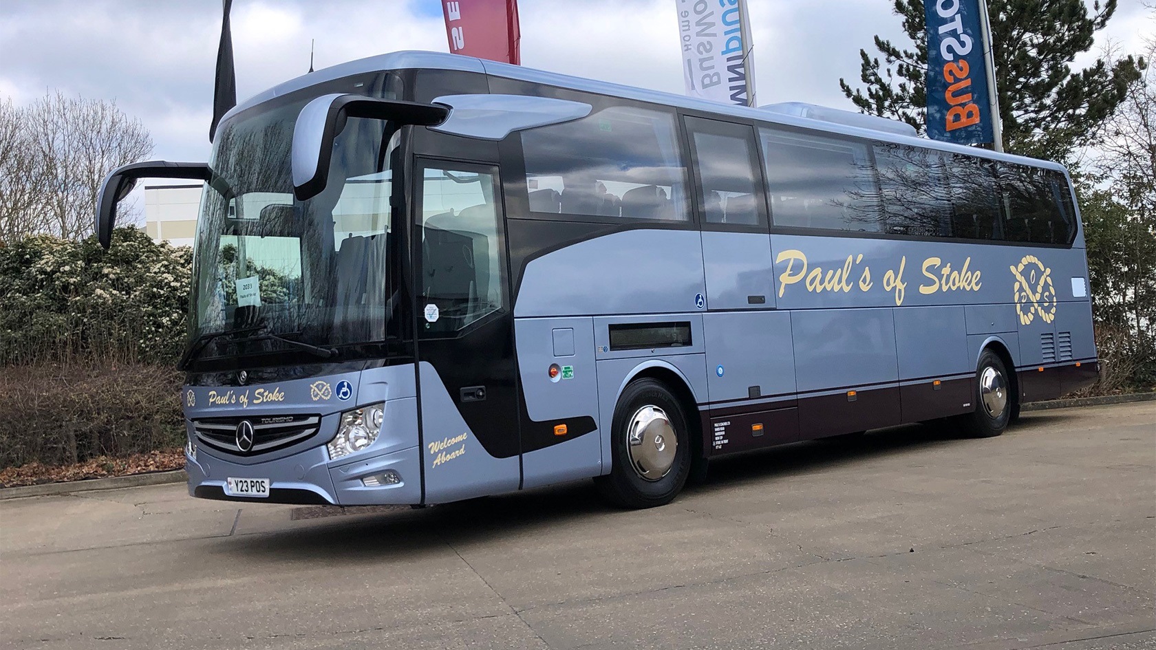 Mercedes Benz Tourismo Access for Pauls Coaches