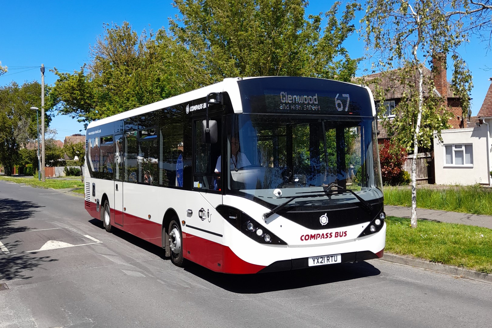 Alexander Dennis Enviro200 for Compass Travel