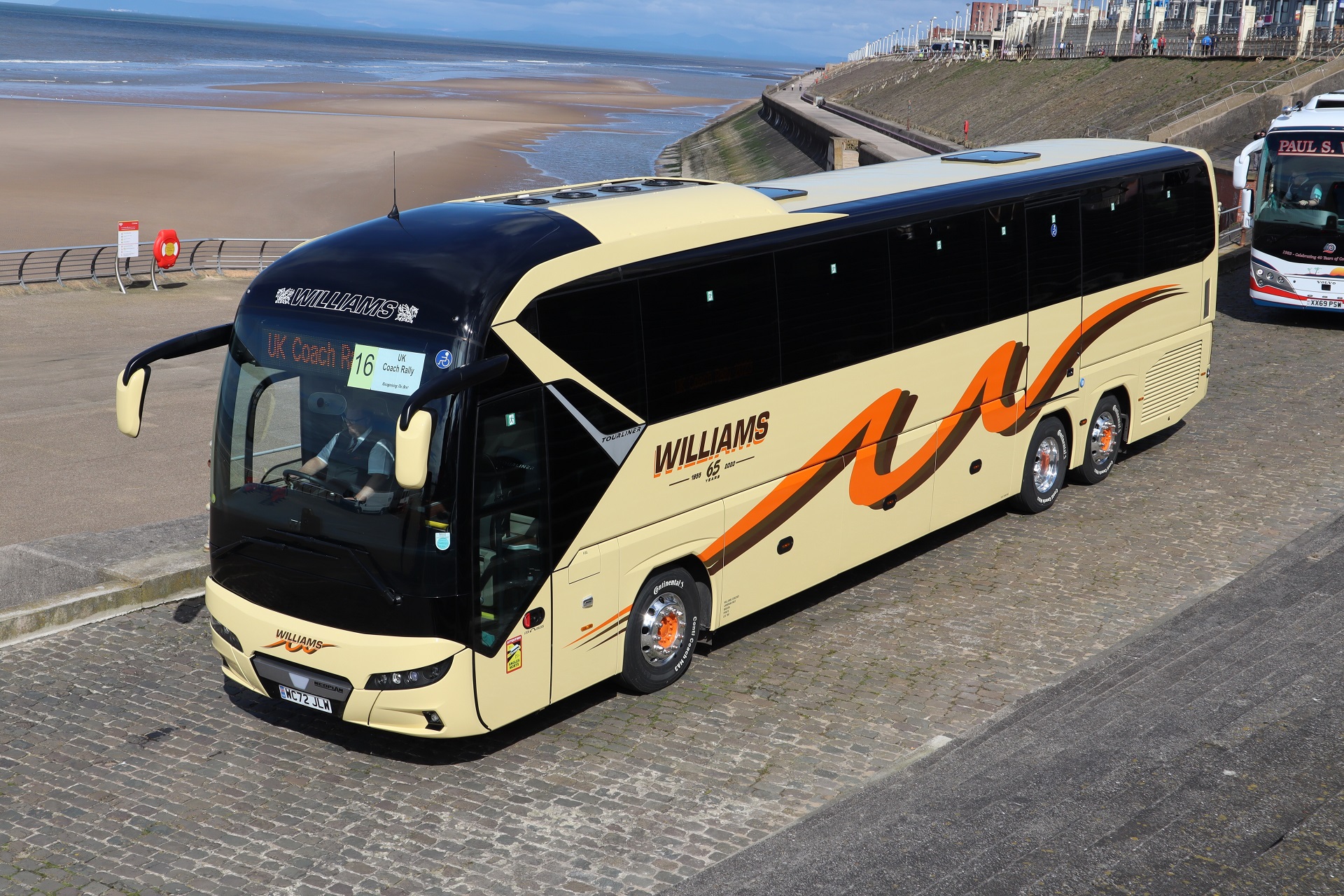 Neoplan Tourliner of Williams Coaches of Brecon
