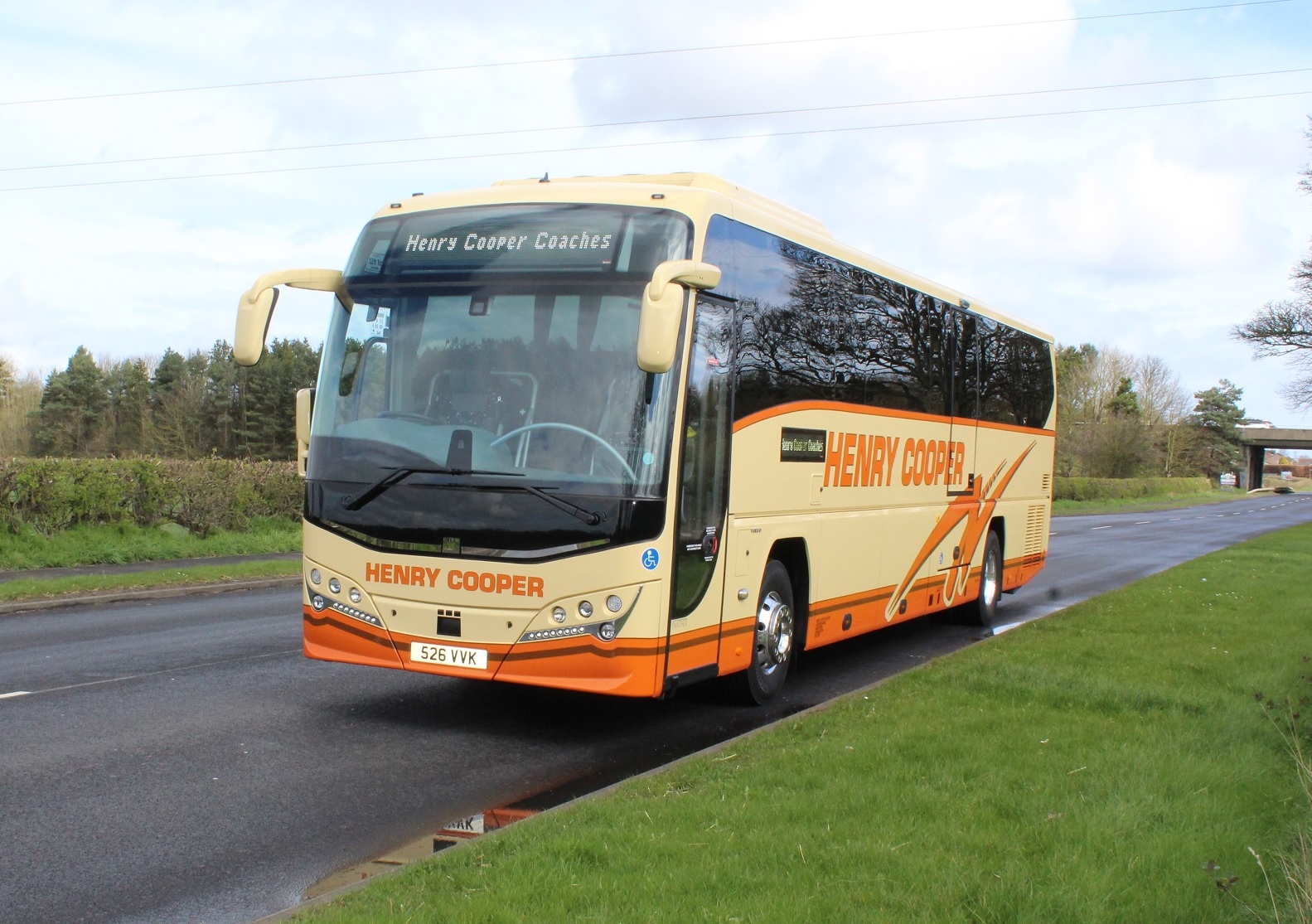 Henry Cooper Coaches Volvo B8R Plaxton Panther