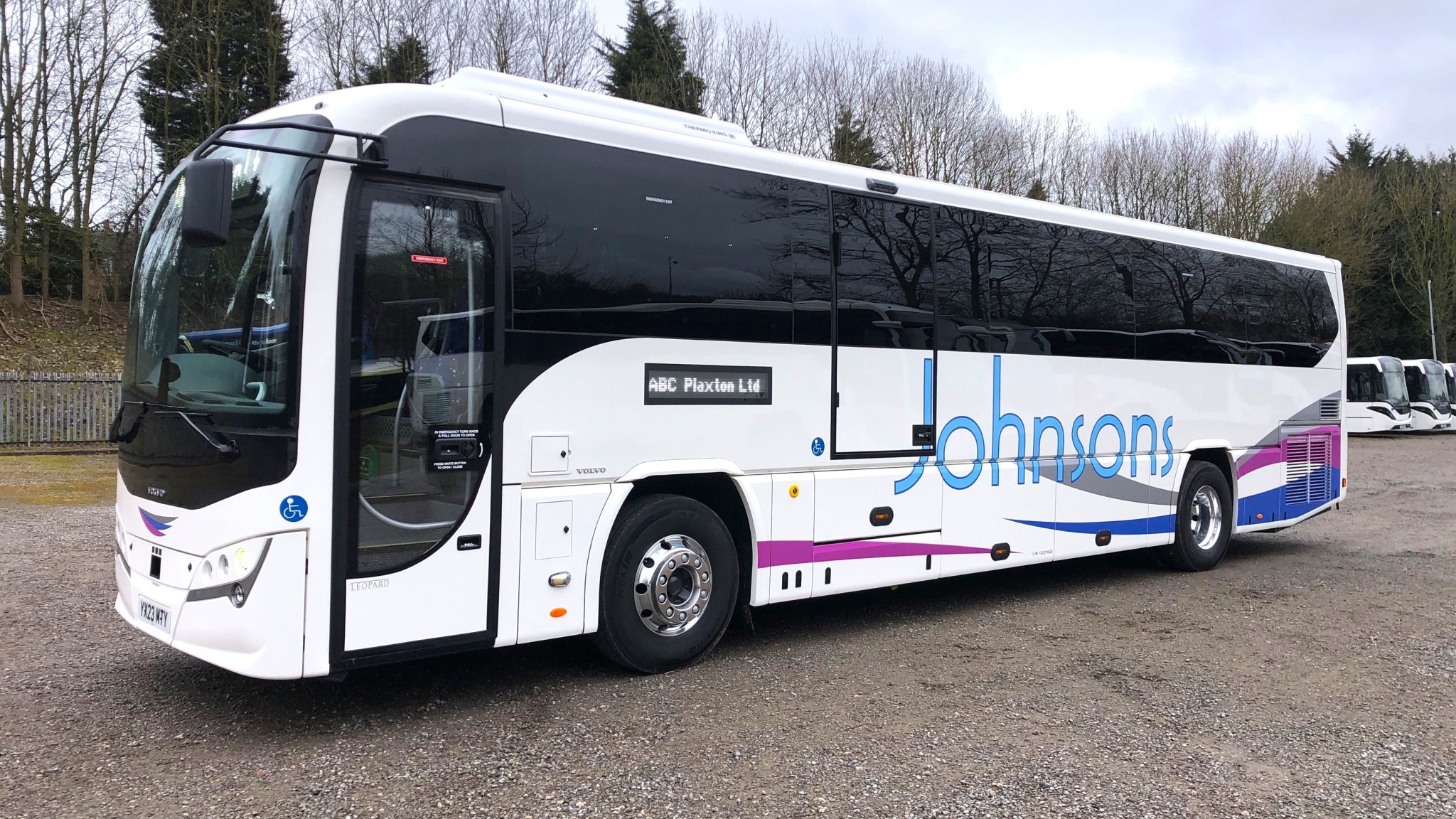 Volvo B9R Plaxton Leopard for Johnsons Coaches