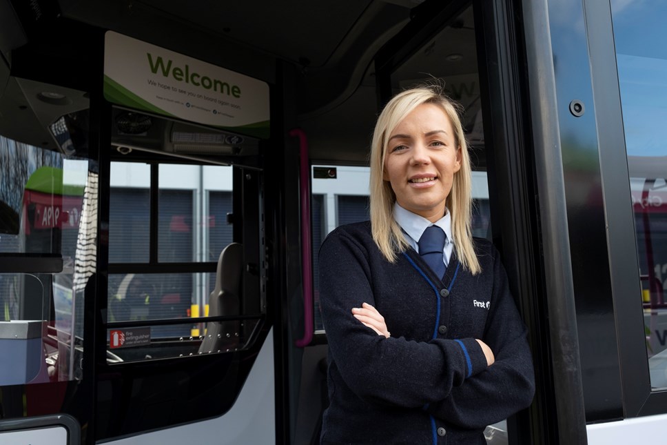 danielle mclaren first bus gender pay gap