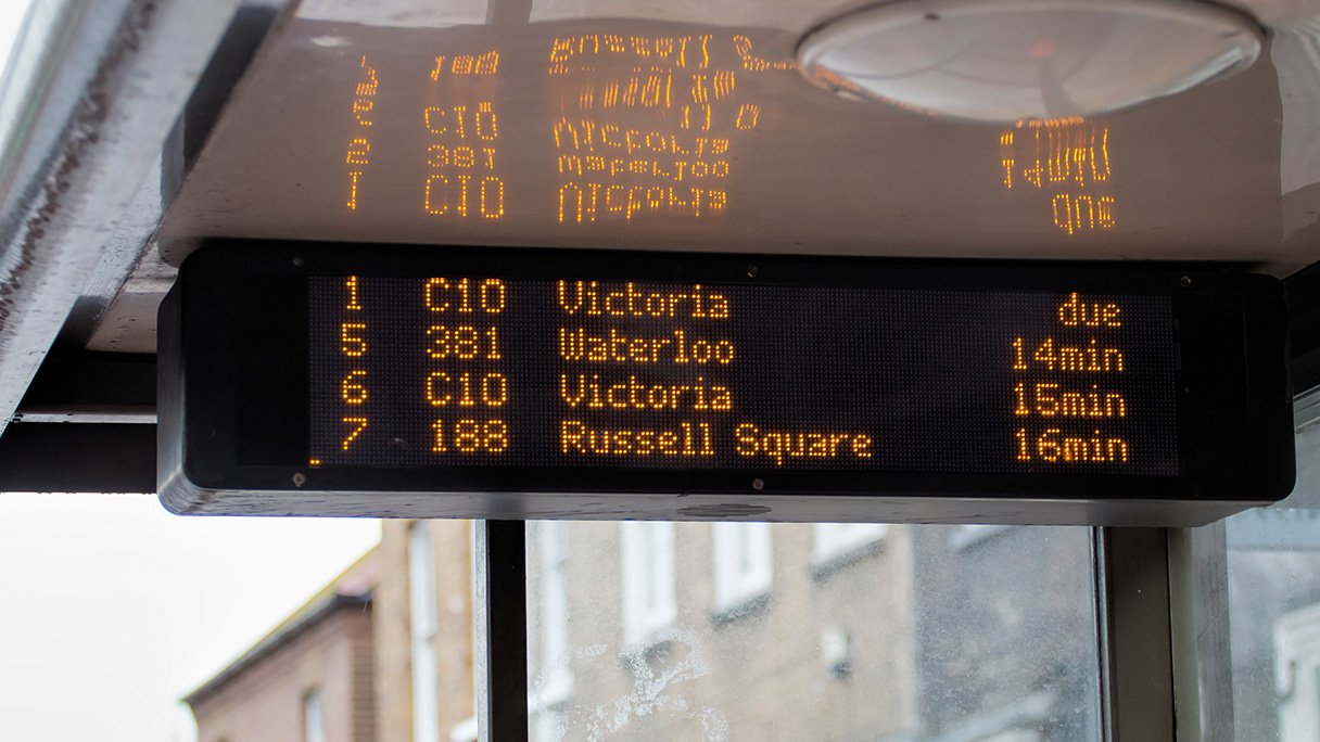 bus data display