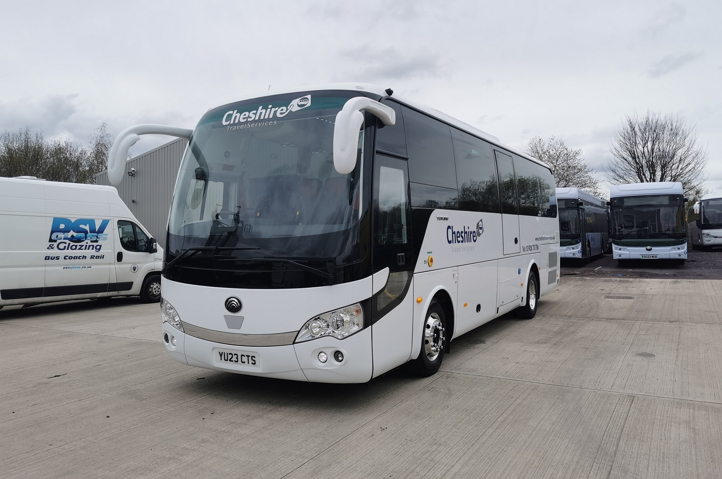 Yutong TC9 for Cheshire Travel Services