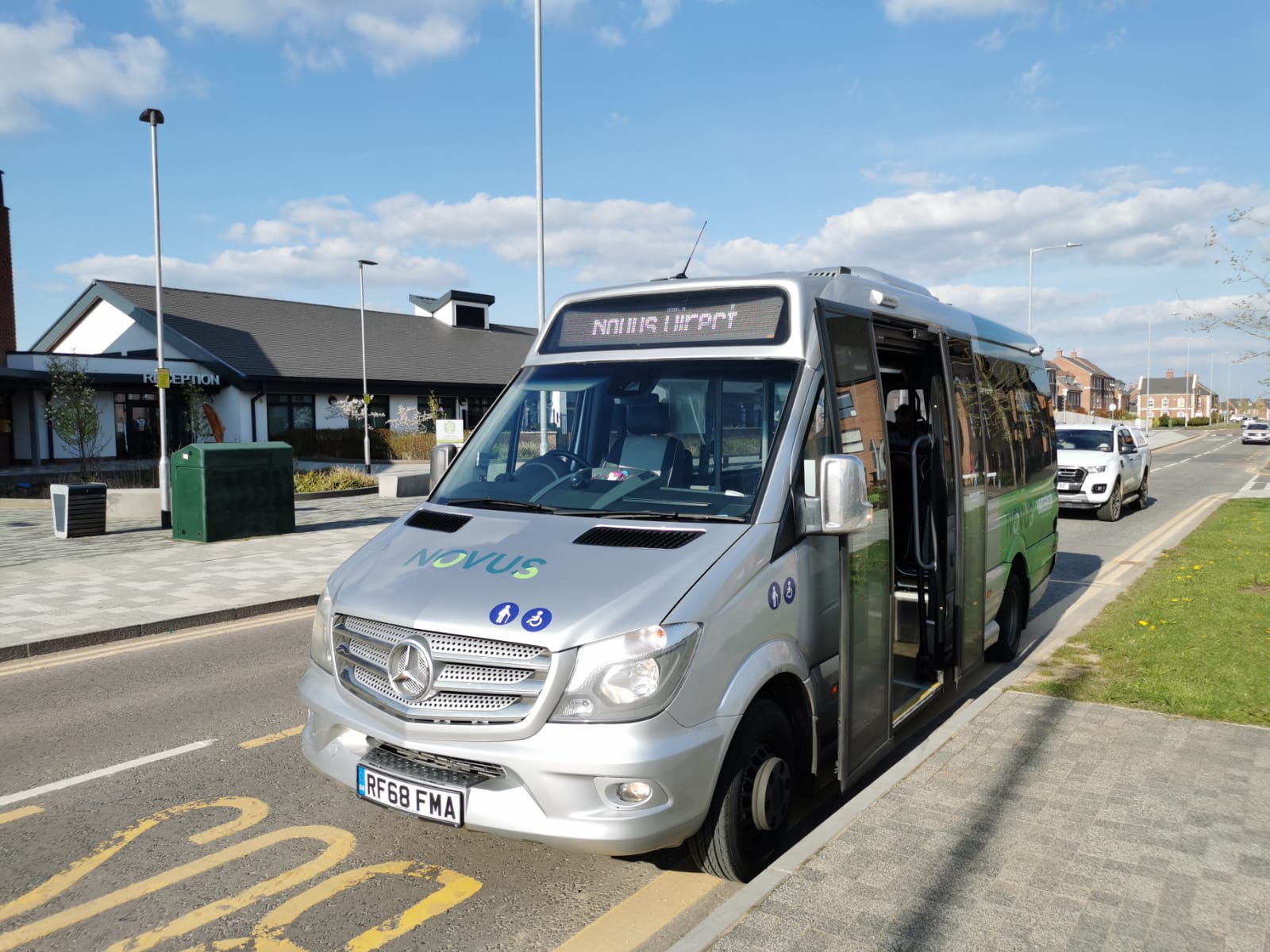 New Lubbesthorpe sustainable development sees Novus bus usage double