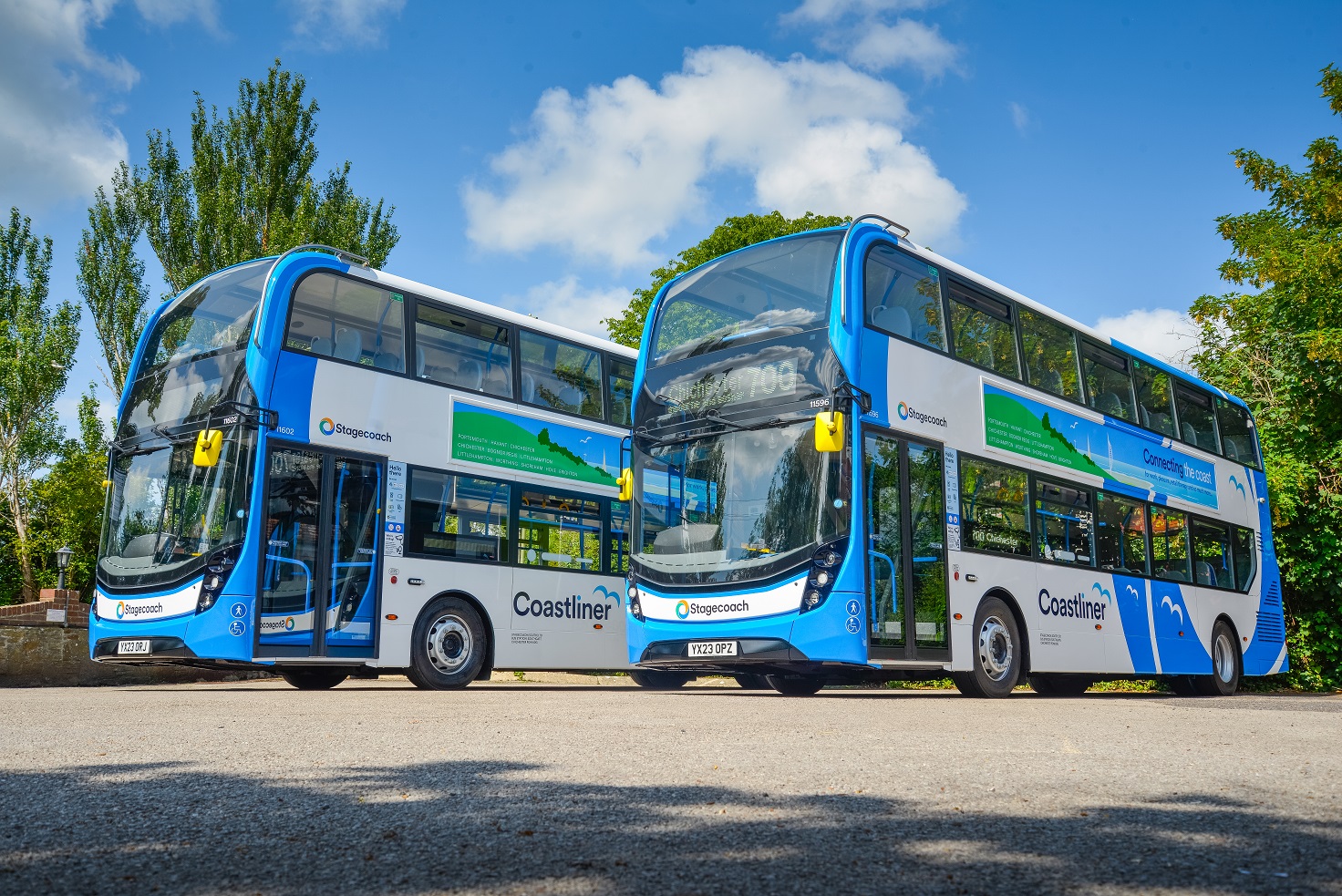 Stagecoach South takes new Enviro400 fleet for Coastliner 700 route
