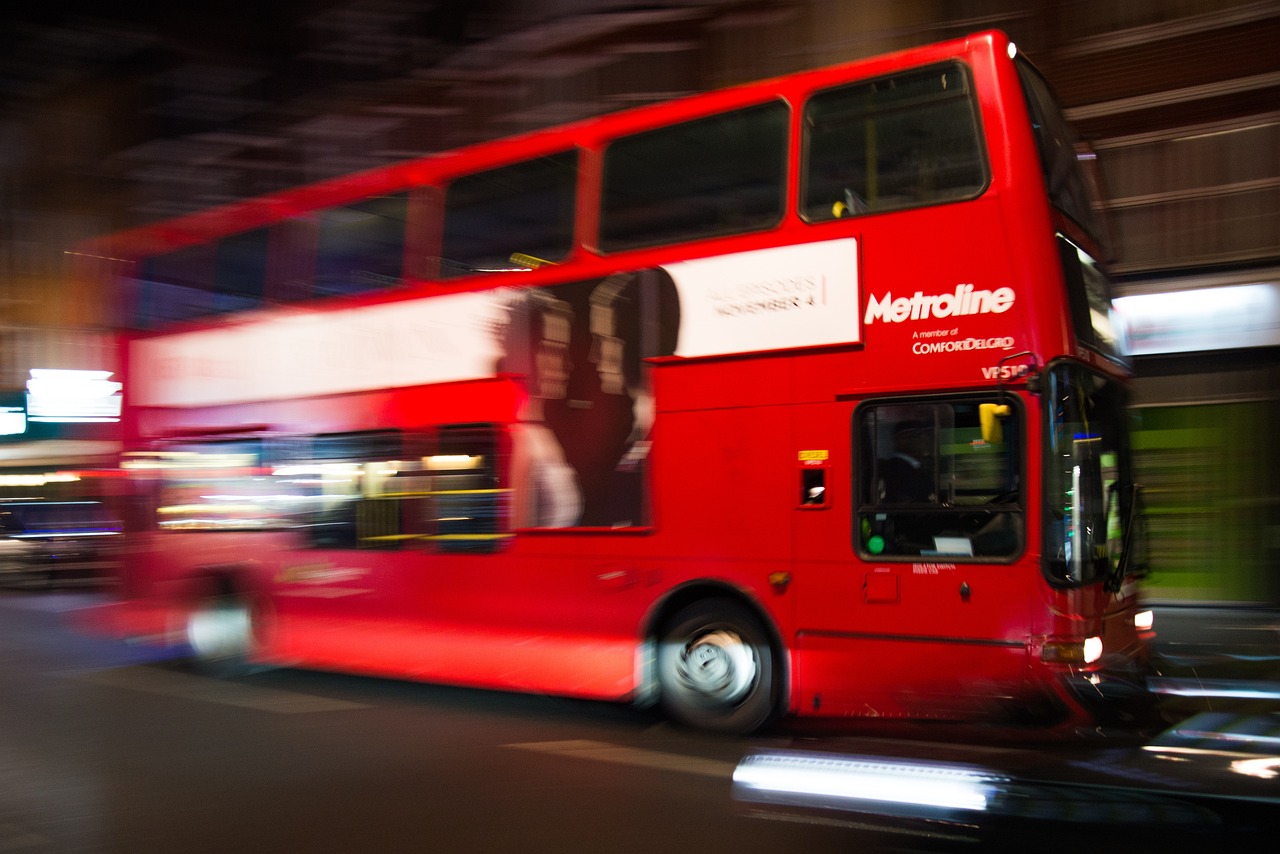london night bus