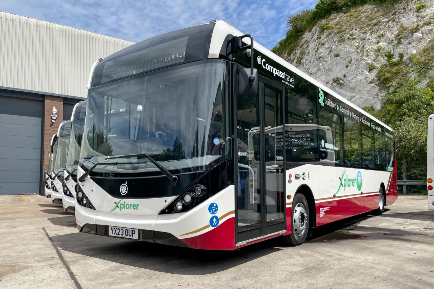 Alexander Dennis Enviro200 for Compass Travel