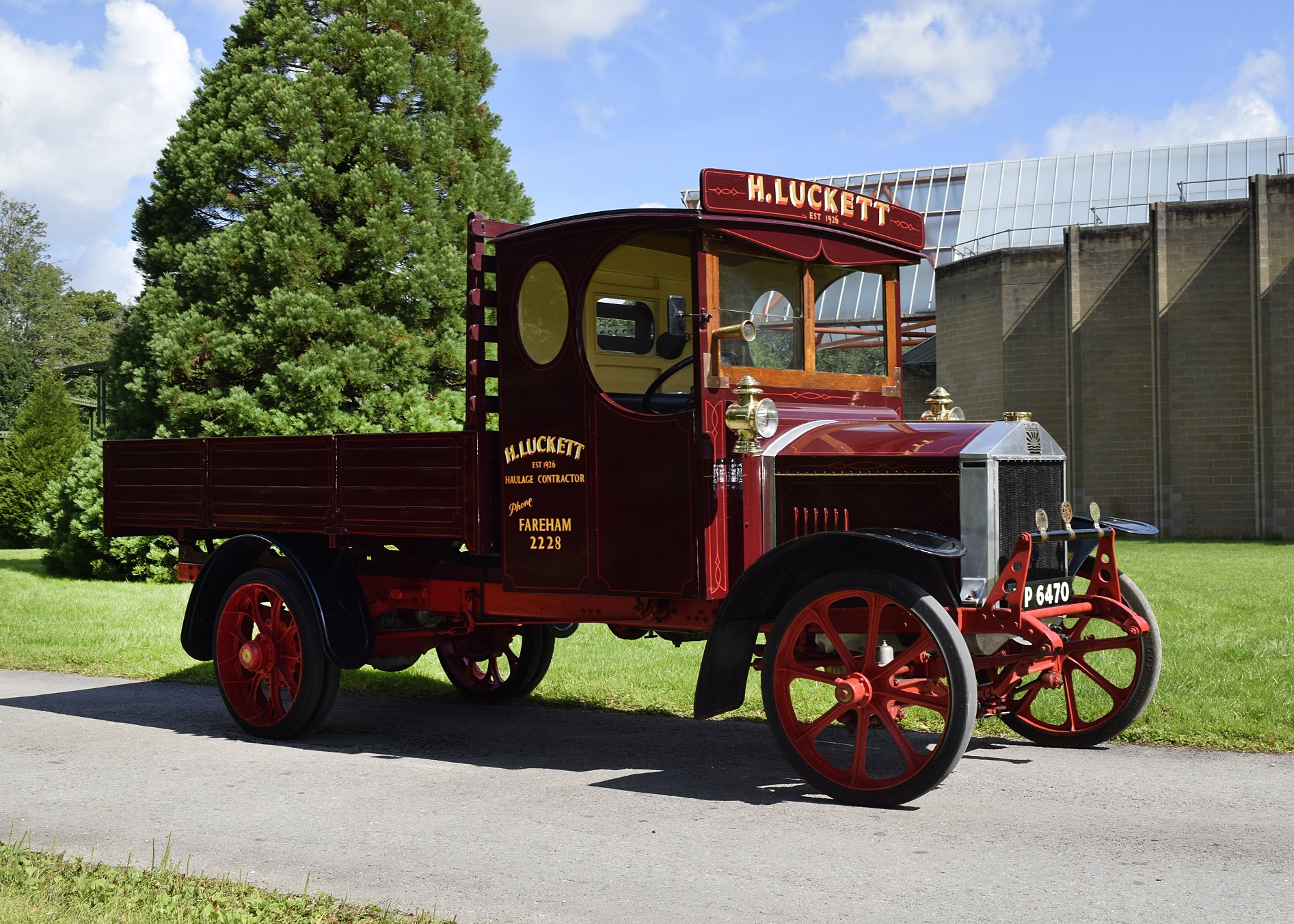 Luckett family donates 1926 Albion lorry to National Motor Museum Beaulieu