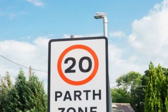 20mph sign