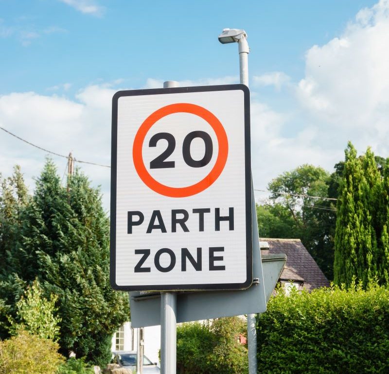 20mph sign