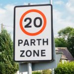 20mph sign