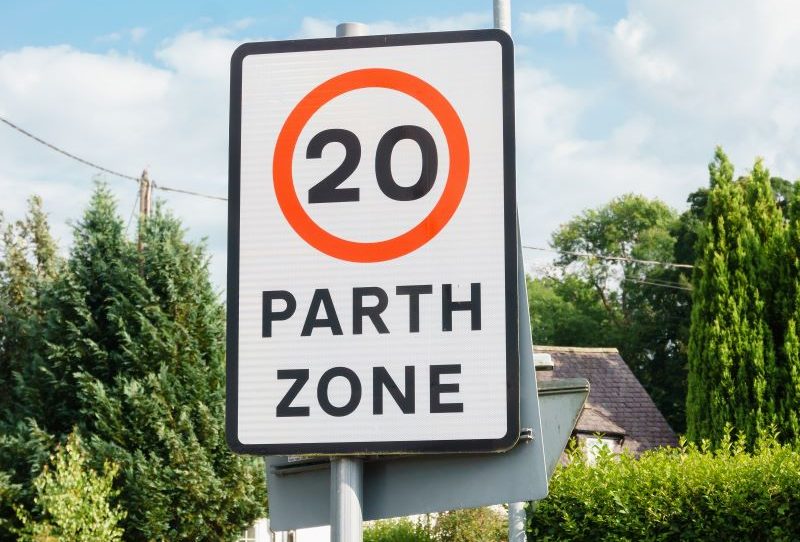 20mph sign