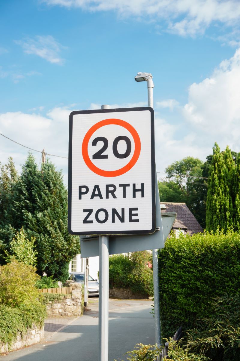 20mph sign