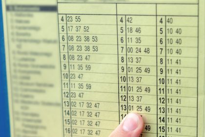 Simplicity is key for bus timetables